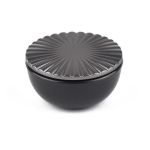 Buton pentru mobila Avery, finisaj negru gun metal CB, &Oslash; 50 mm