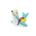 Saltea gonflabila copii, Bestway 41479, Foca curcubeu pentru piscina, 157 x 114 cm
