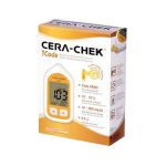 Set Glucometru Cera-Chek 1code, 50 Teste Glicemie si 50 Ace Sterile