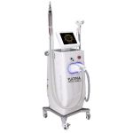 Aparat 2in1 Epilare Definitiva + PICO Indepartare tatuaje Profesional Platinia&acute;S 1200W 808nm, 755nm, 1064nm Dioda Laser, 50mil Impulsuri, Epilare Laser Salon