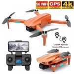 Drona L700 PRO 4K GPS camera dual profesionala 4k HD ESC 5G Wifi GPS brate pliabile distanta de control ~1200 m capacitate baterie 7.4V 2200 mAh autonomie zbor ~ 25 de minute