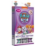 Set tatuaje cu sclipici Paw Patrol (fetite) 3 ani+ tytoo