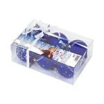 Set 6 globuri 8cm Craciun Frozen albastre