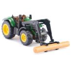 Jucarie - Tractor John Deere cu busteni, SIKU 1540