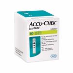 Set 50 Teste Glicemie Accu Chek Instant si 25 Ace Sterile SoftClix