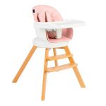 Scaun de masa 3 in 1 Juju Eat&amp;Twist, Roz