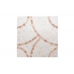 Autocolant decorativ Circle, 30x30 cm, 8 piese, polipropilena, maro