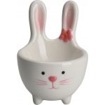 Suport pentru ou Rabbit, 7x6.2x8.5 cm, dolomita, alb