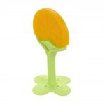 Jucarie pentru dentitie Orange, U-grow, silicon