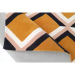 Covor Combs Bedora, 120x170 cm, 100% lana, multicolor, finisat manual