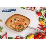 Tigaie grill Ceramica Do Brazil, Cooking by Heinner, 28x4 cm, aluminiu