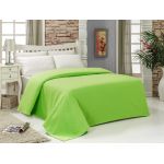 Cuvertura de pat dubla, Bella Carine by Esil Home, 200x240 cm, 100% bumbac, verde