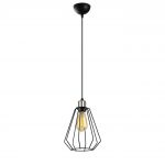 Lustra Opviq Kese, E27, 100 W, negru