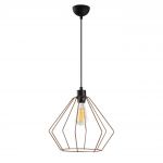 Lustra Opviq Maden, 33x126 cm, E27, 100 W, negru