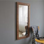 Oglinda decorativa Z50110CV, Neostill, 50 x 110 cm, walnut