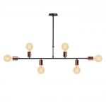Lustra Truva N-695, Noor, 94 x 61 cm, 6 x E27, 100W, cupru