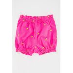 Pantaloni scurti de bumbac organic cu talie elastica