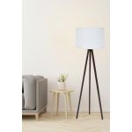 Lampadar, 128, FullHouse, 38 x 145 cm, 1 x E27, 60W, alb/maro