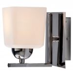 Aplica de perete, AP-1374-1K, Avonni, 16 x 13 x 15 cm, 1 x E14, 40W, crom/crem