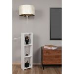 Lampadar, AYD-1799, Insignio, 30 x 140 cm, 1 x E27, 60W, alb/ecru