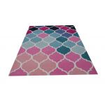 Covor Colors Bedora,160x230 cm, 100% lana, multicolor, finisat manual