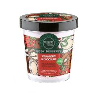 Mousse Delicios pentru Corp Strawberry &amp; Chocolate Organic Shop, 450ml