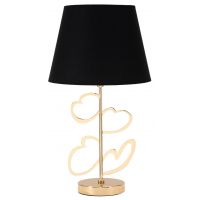 Lampa de masa Glam Harts, Mauro Ferretti, Ø30 x 54.5 cm, 1 x E27, 40W, fier