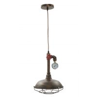 Lustra Manhattan Round, Mauro Ferretti, Ø26 x 36 cm, 1 x E27, 20W, fier