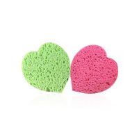 Set 2 burete pentru fata, Global Fashion, forma inima, Multicolor