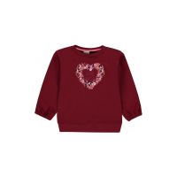 Bluza sport din bumbac cu imprimeu frontal