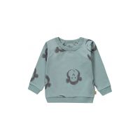 Bluza sport din bumbac organic cu imprimeu grafic