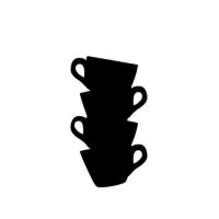 Tabla Scolara sub Forma de Autocolant pentru Scris cu Creta, aspect cescute, Neagra, 150 x 60 cm