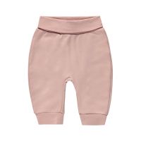 Pantaloni din amestec de bumbac organic cu buzunar aplicat