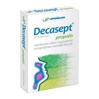 Decasept cu Propolis Amniocen, 24 comprimate