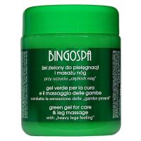 Gel Verde pentru Masajul Picioarelor Bingo Spa Green Gel for care and Massage, 500 g