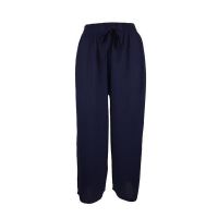 Pantaloni largi, Univers Fashion,, 2 buzunare, bleumarin, L