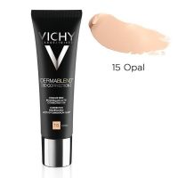 Fond de ten corector pentru ten gras cu tendinta acneica Dermablend 3D Correction, Nuanta 15 Opal, Vichy, 30 ml
