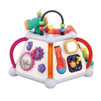 Jucarie cu activitati, Piramida cu sunete si lumini Hola Toys