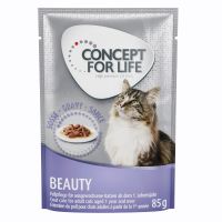 12x85g Beauty în Sos Concept for Life Hrană Umedă Pisici