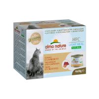 24x50g Ton & creveți Natural Light Almo Nature HFC Hrană umedă pisici