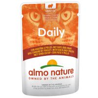 24x70g Rață & Pui Almo Nature Daily Menu hrană umedă pentru pisici