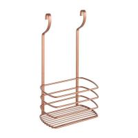 Etajera pentru sticle City Copper, finisaj cupru, 20x12x38 cm