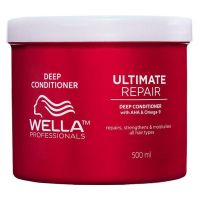 Balsam de Reparare cu AHA &amp; Omega 9 Pentru Par Deteriorat Pasul 2 - Wella Professionals Ultimate Repair Deep Conditioner, 500 ml