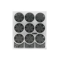 Autocolante decorative unghii NF314 - Negru