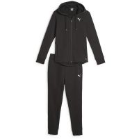 Trening femei Puma Classics Hooded FL Tracksuit 62263701, M, Negru