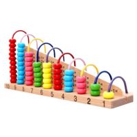 Abac cu operatii matematice din lemn, 7Toys