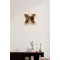 Aplica de perete, FullHouse, 390FLH2103, MDF , Maro