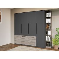 Dulap 2.3m Noce Gri