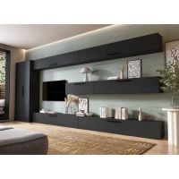 Living Pati 196 - Mobila Sufragerie Gri Antracit