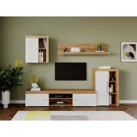 Mobila sufragerie - Living Milan C2 Stejar